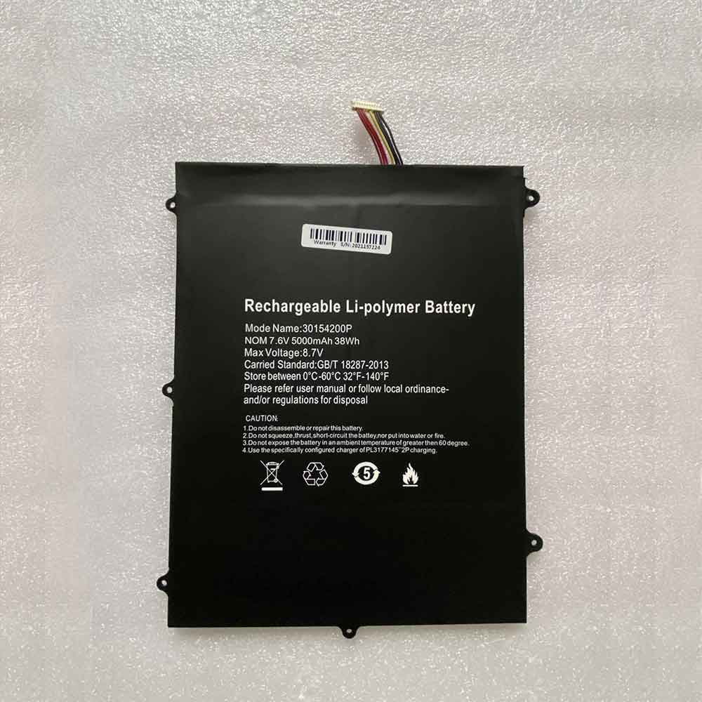 JUMPER 30154200P 7.6V 5000MAH/38WH Replacement Battery