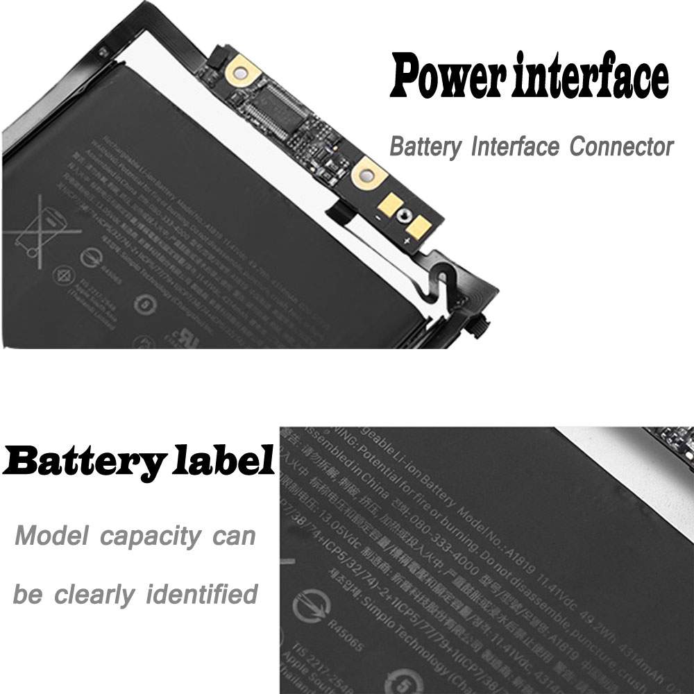 Baterie do Laptopów Apple A1819