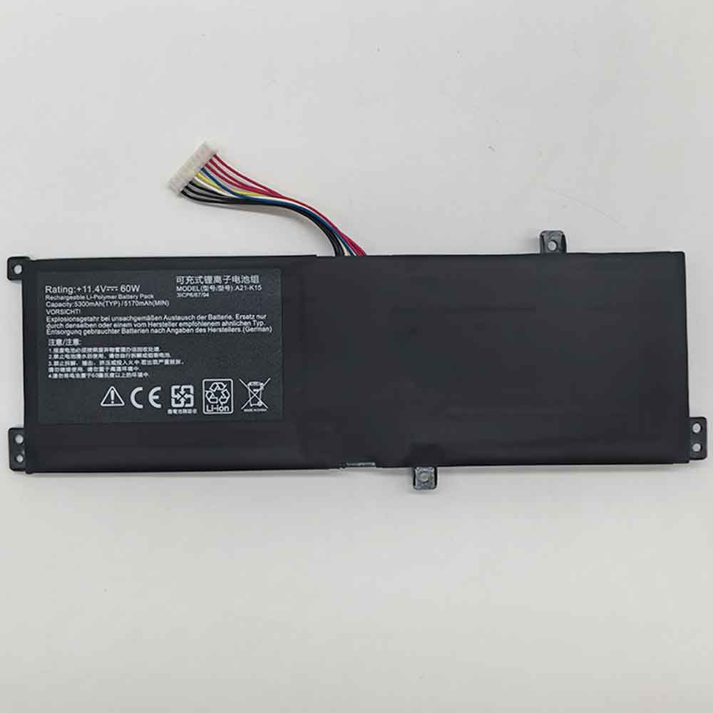 53000mAh A21-K15 Battery