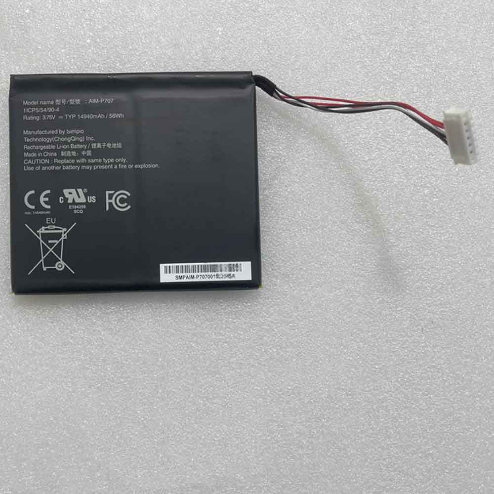 Hasee AIM-P707 3.75V 14940mAh Replacement Battery
