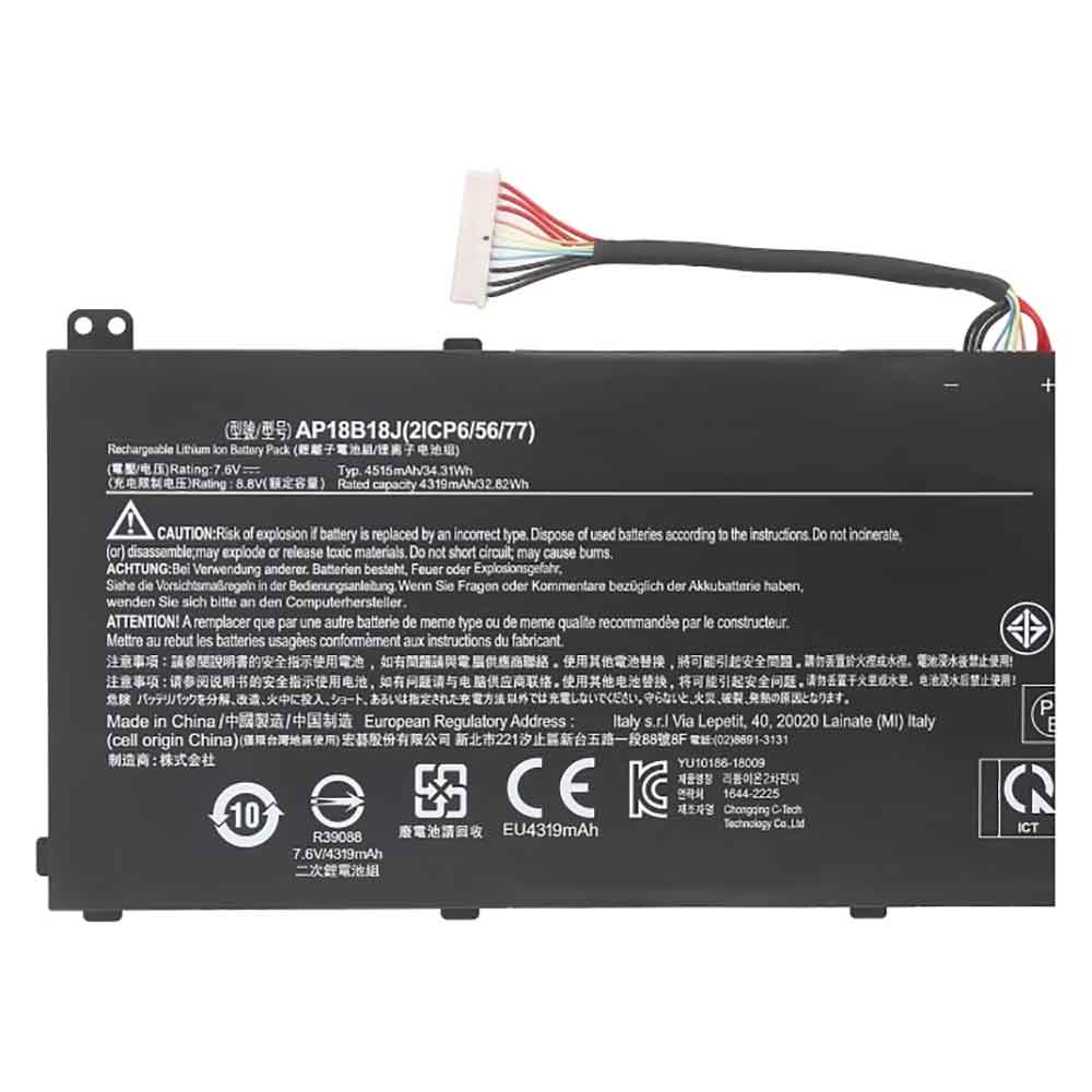 Baterie do Laptopów Acer AP18B18J