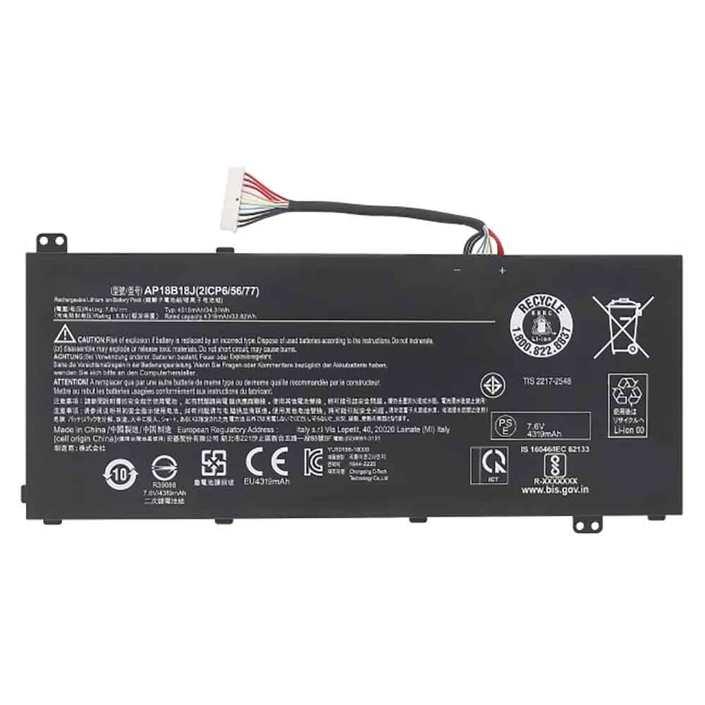 Battery for Acer Aspire 3 A314-32-C A314-32-P A314-32-P82V