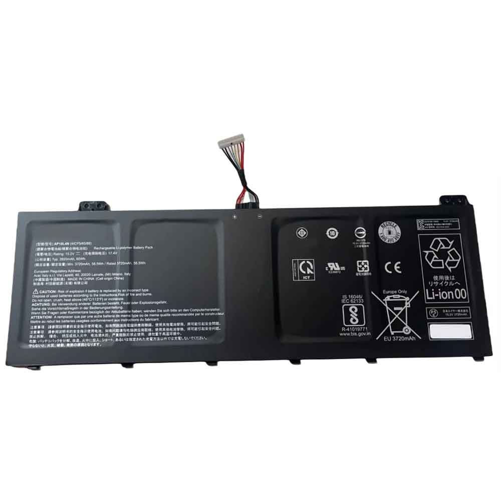 Battery for Acer TravelMate P P6 TMP614