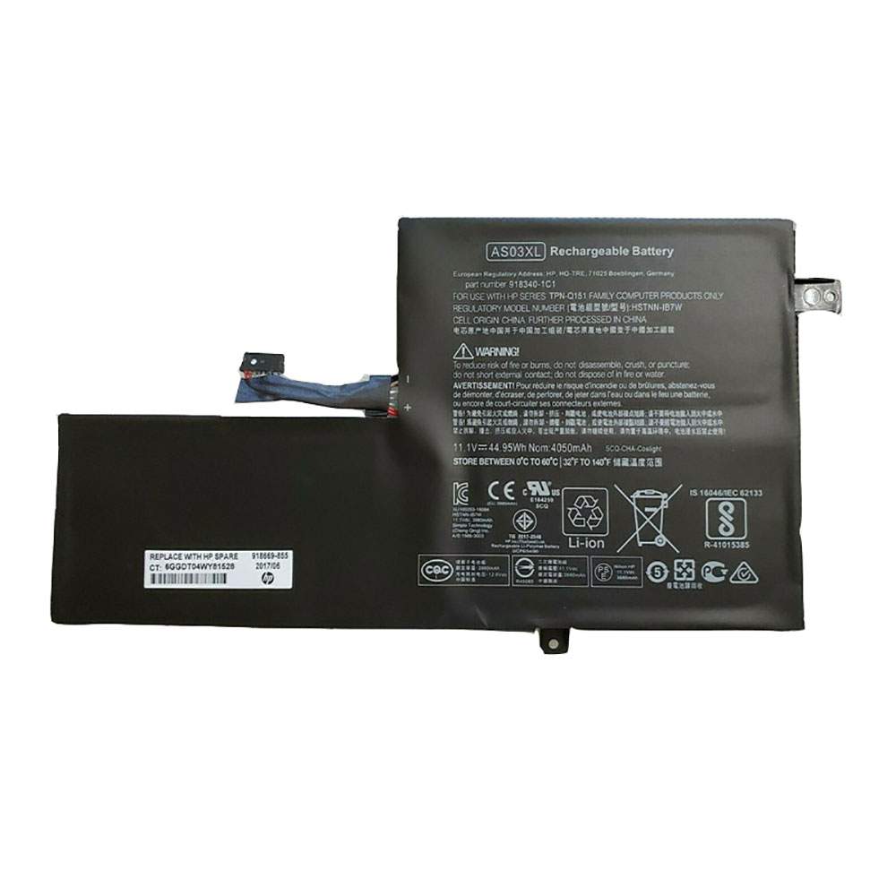 AS03XL for HP CHROMEBOOK 11 G5 EE TPN-Q151