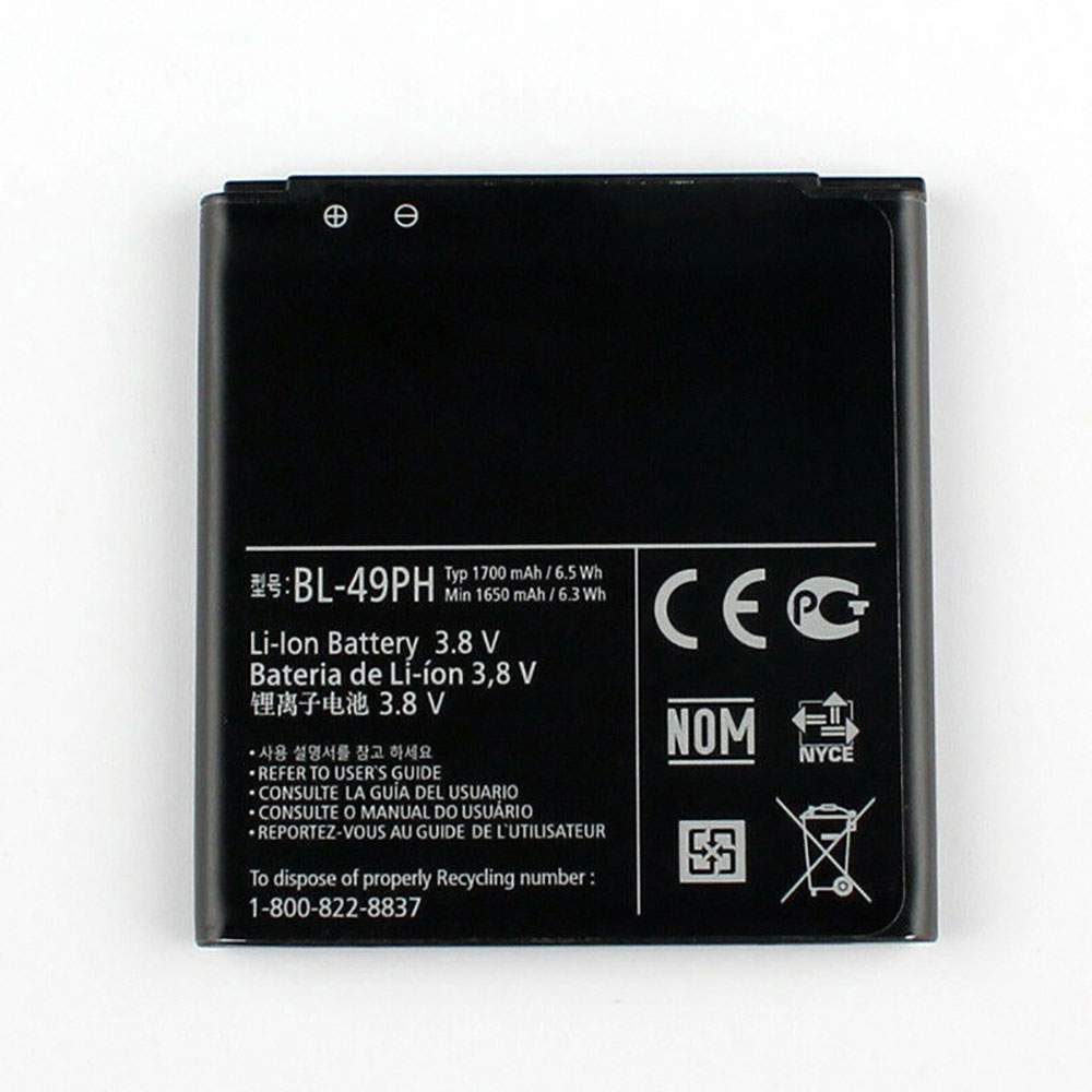 1650mAh/6.3WH BL-49PH Battery