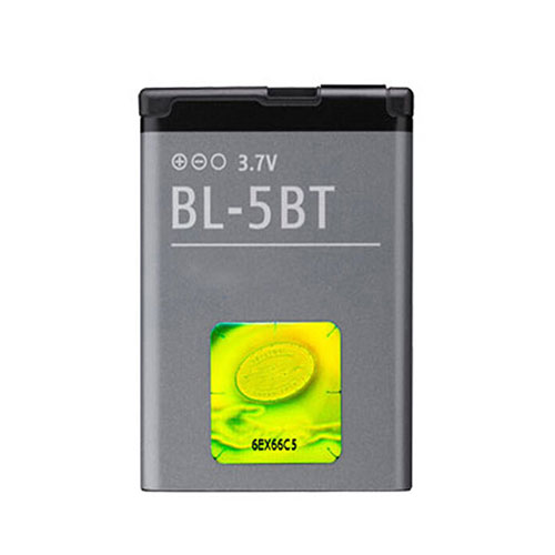 Nokia BL-5BT 3.7V 870mAh Replacement Battery