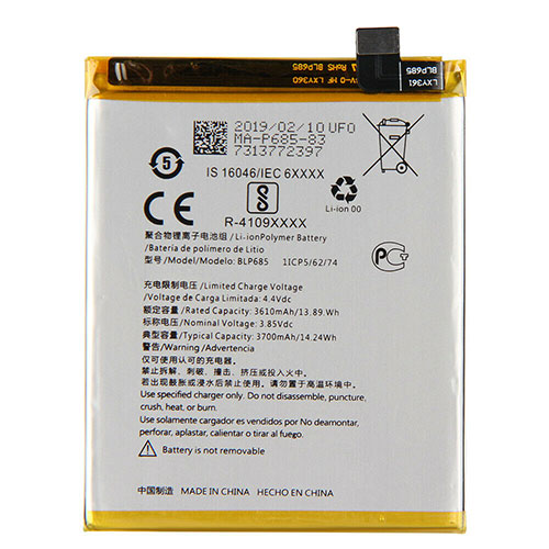 OnePlus BLP685 3.85V/4.4V 5000mAh/34Wh Replacement Battery