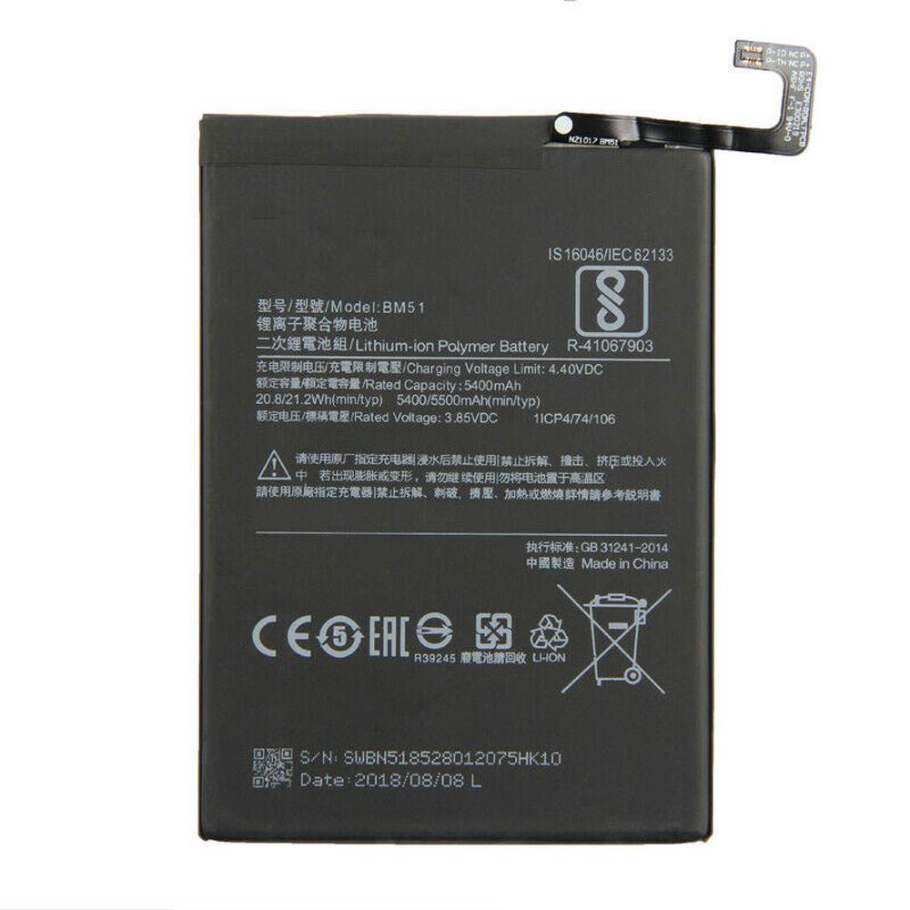 Baterie do smartfonów i telefonów Xiaomi BM51