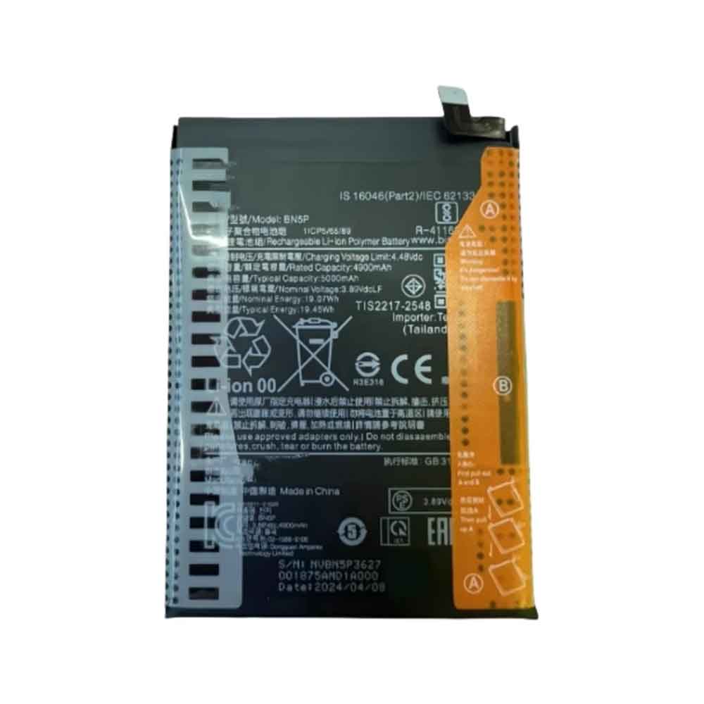 Battery for Xiaomi Redmi Note 13 5G, BN5P