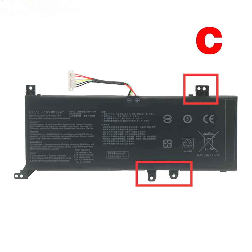 C21N1818 for Asus X515J X515JA-212 (A)(DD14)