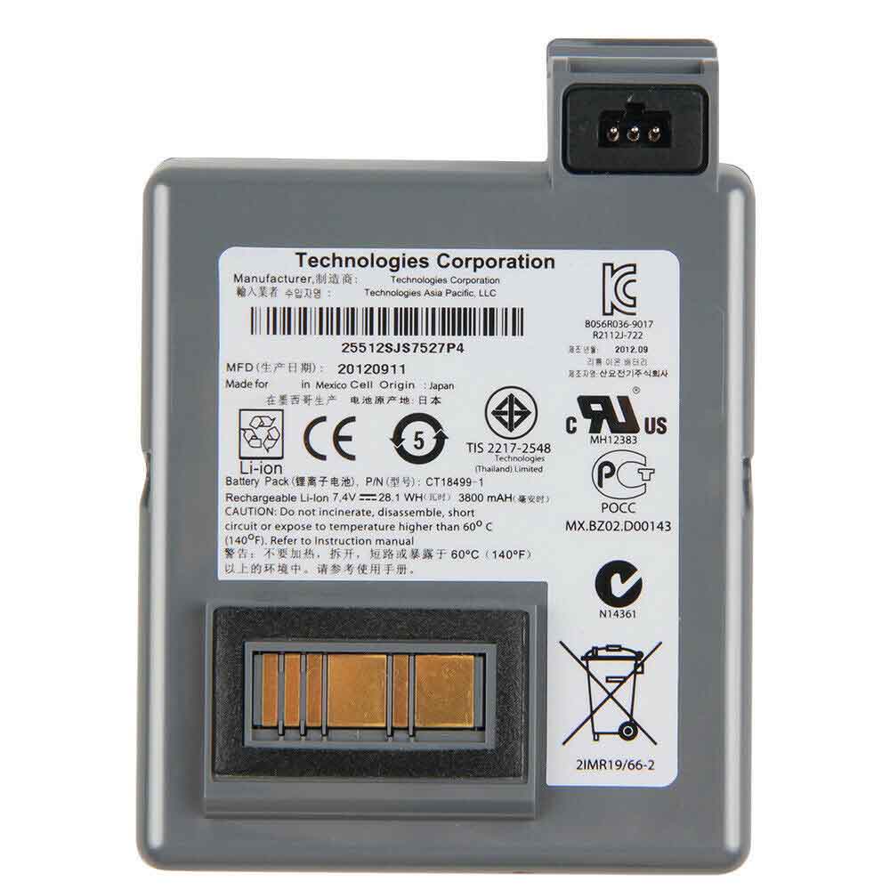3800mAh 28.1Wh CT18499-1 Battery