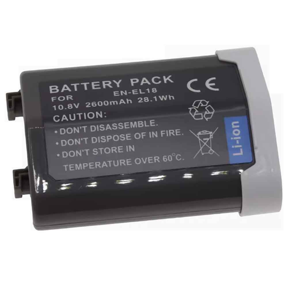 2600mAh EN-EL18 Battery