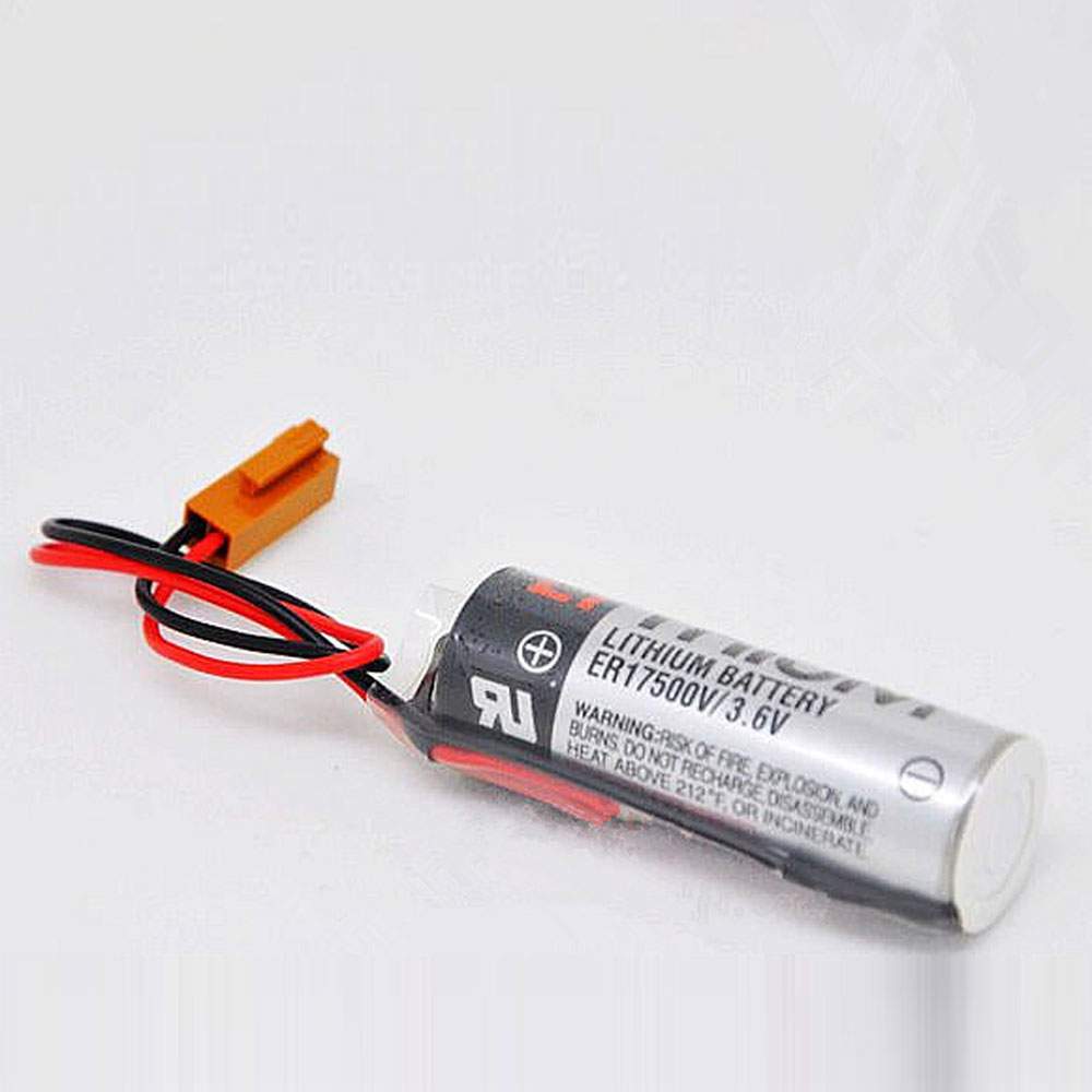 Baterie do sterowników PLC TOSHIBA ER17/50 CS1W-BAT01 PLC Brown Plug