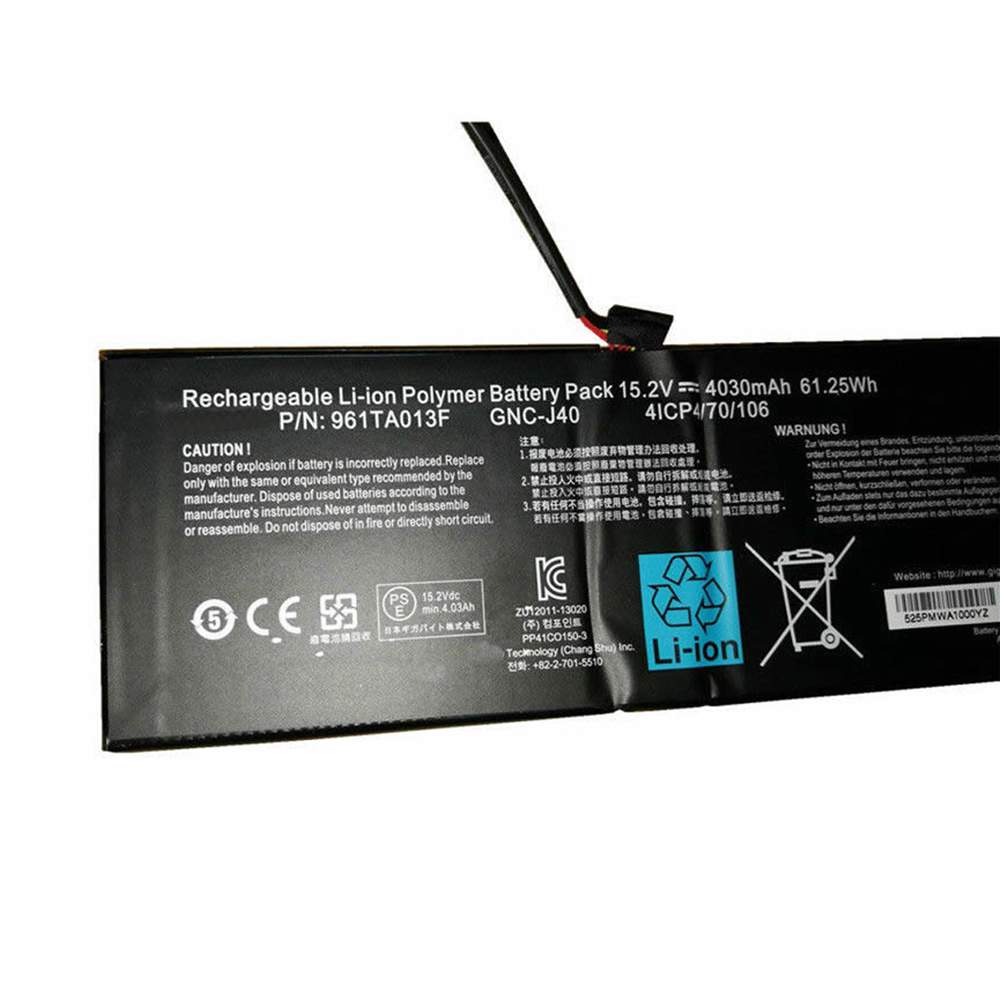 Baterie do Laptopów Gigabyte GIGABYTE GNC-J40 961TA013F Gaming