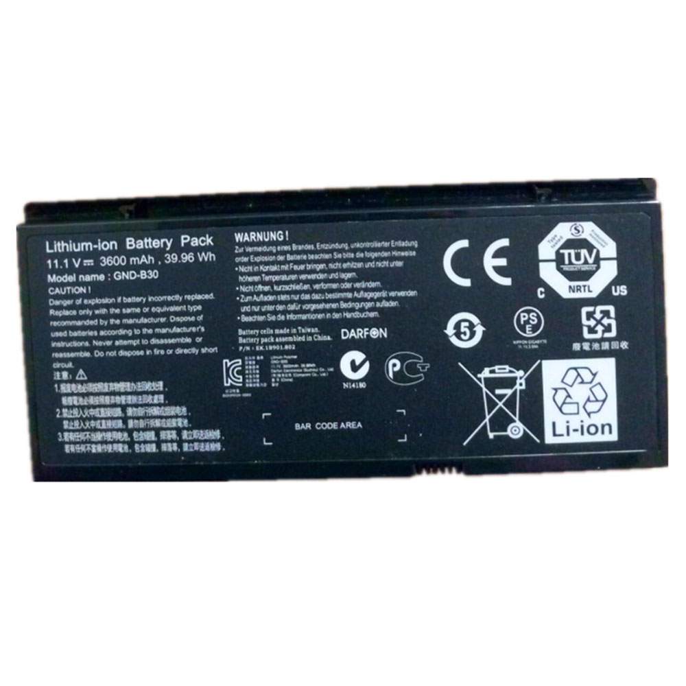 Baterie do Laptopów Gigabyte GND-B30