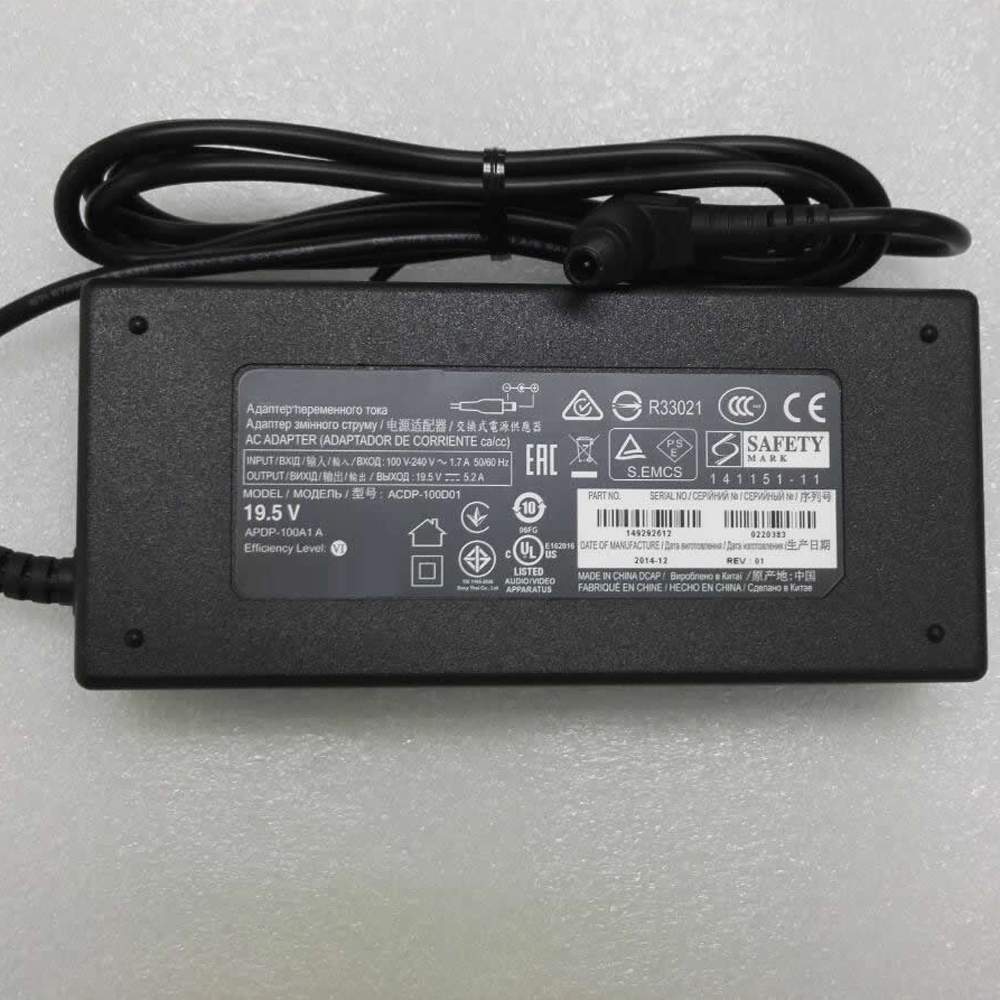 100 - 240V 2.0A 50~ 60Hz ACDP-100D01 Adapter