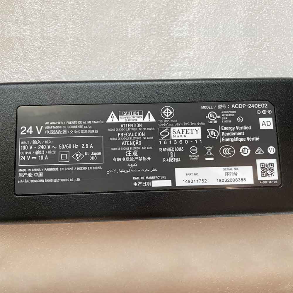 Telewizory LED i LCD Kabel Sony ACDP-240E01