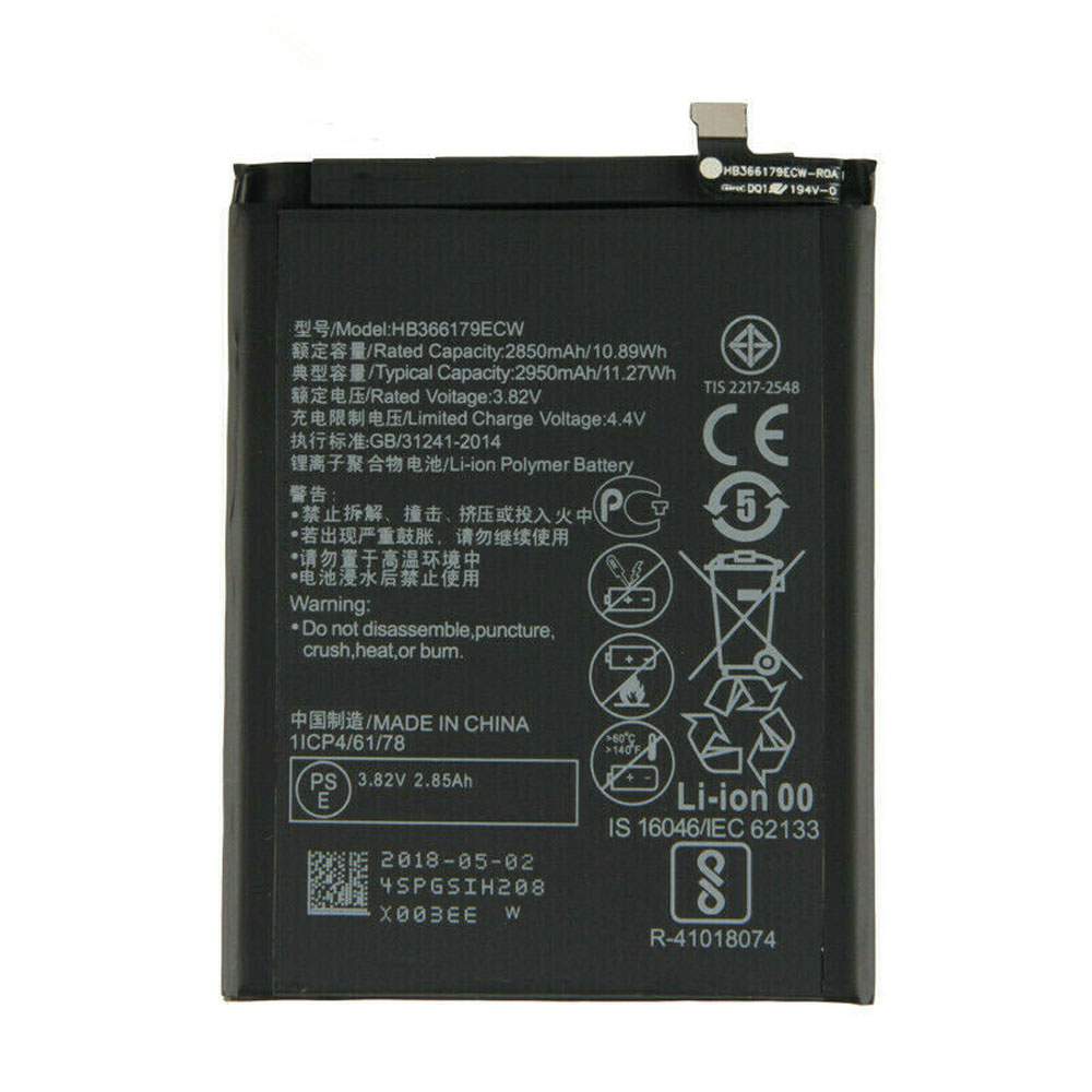 2850mAh/10.88WH HB366179ECW Battery