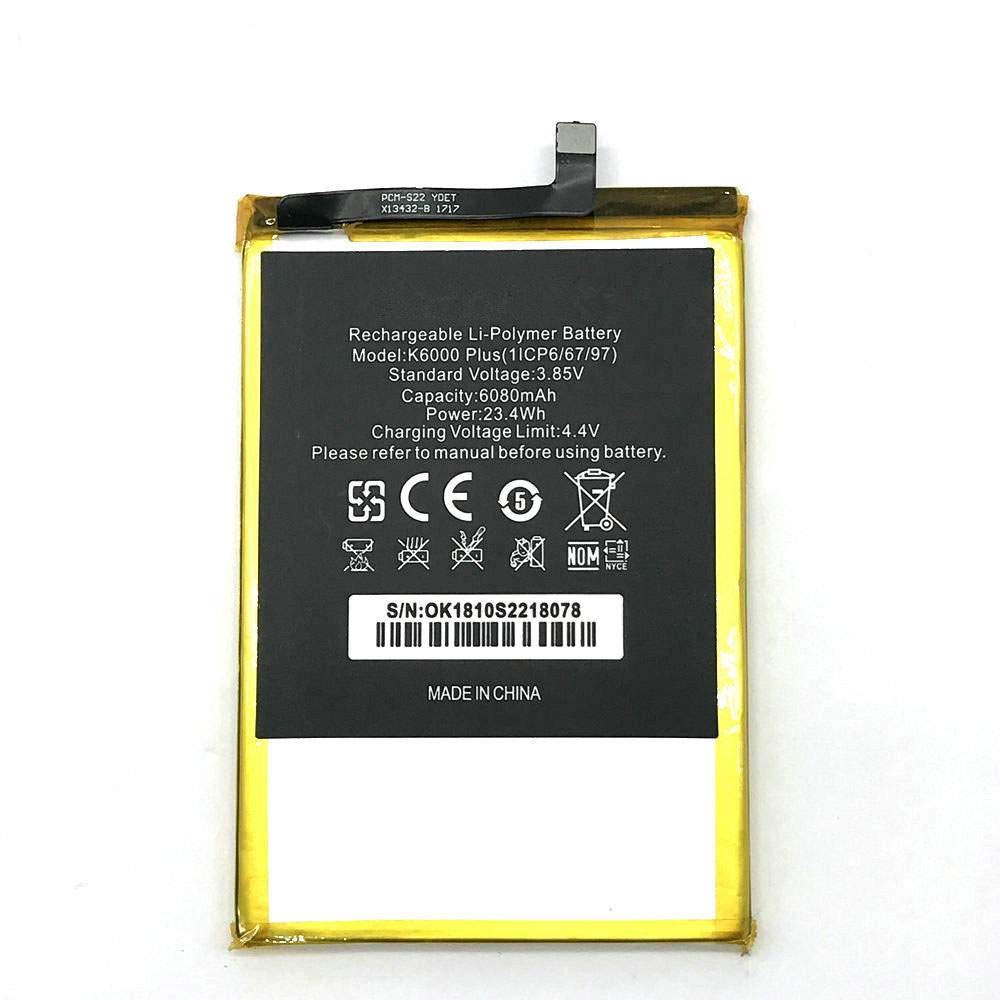 6080mAh/23.4WH K6000_Plus Battery