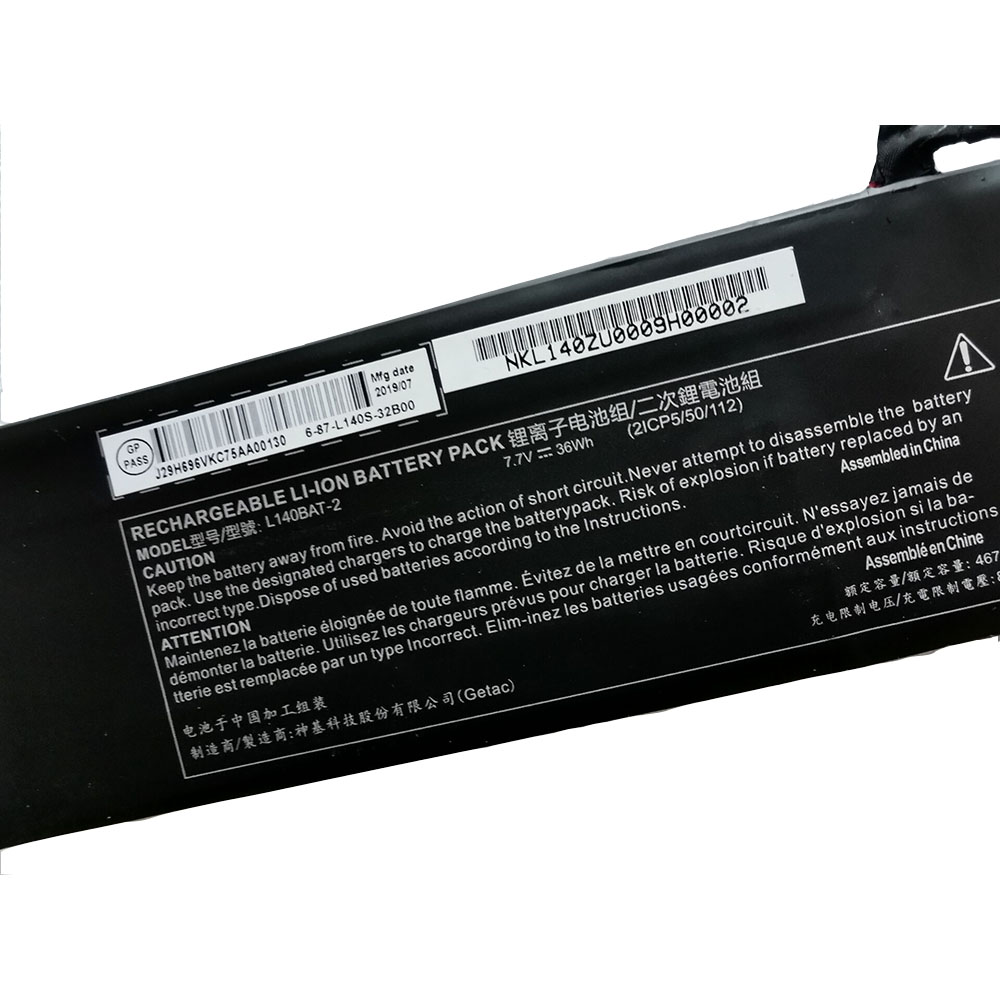 Baterie do Laptopów Clevo Clevo L140BAT-2