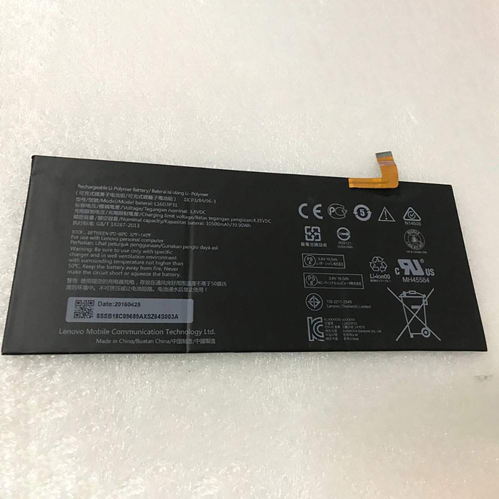 Baterie do Tabletów  Lenovo L16D3P31