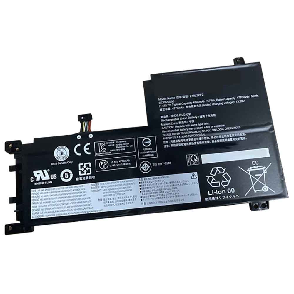 Bateria L19L3PF2 do Lenovo ideapad 5-15IIL05 15ALC05