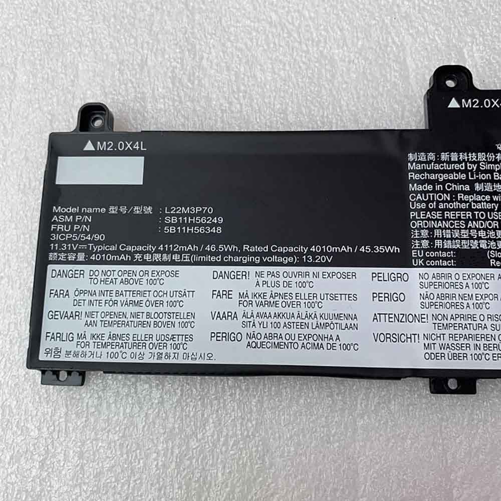 Baterie do Laptopów Lenovo L22M3P70
