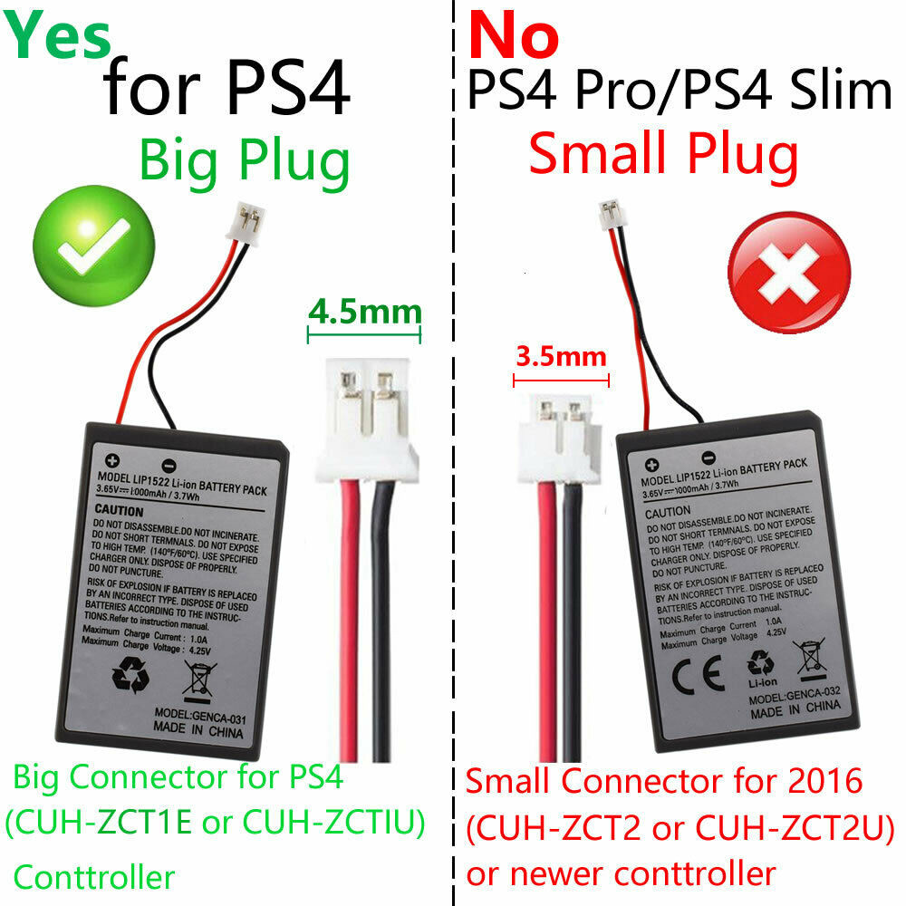 Baterie do zabawek SONY SONY PS4 DualShock 4 Controller