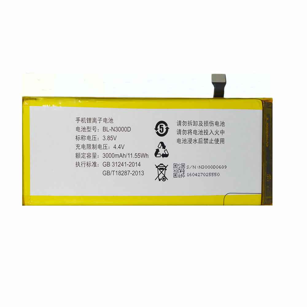 BL-N3000D for Gionee Elife S8 GN9011 GN9011L
