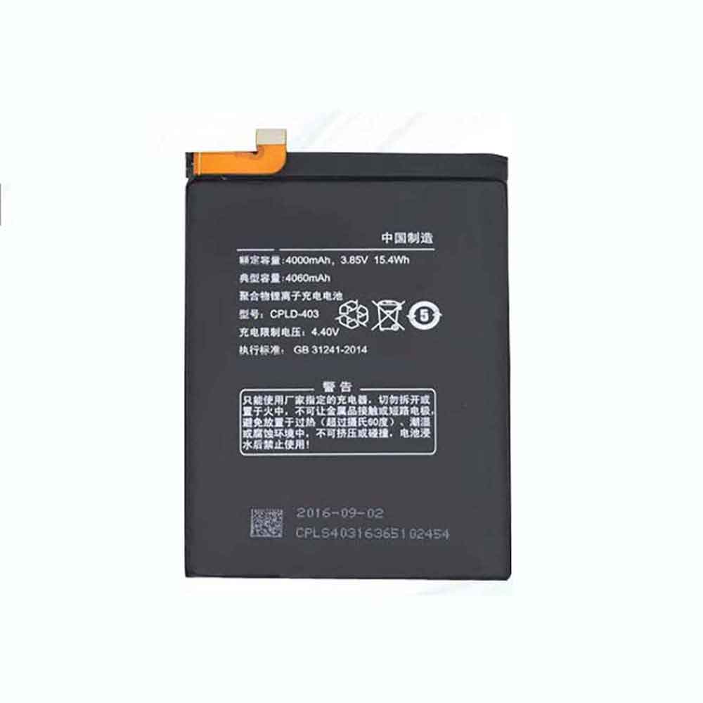 Baterie do smartfonów i telefonów Coolpad CPLD-403