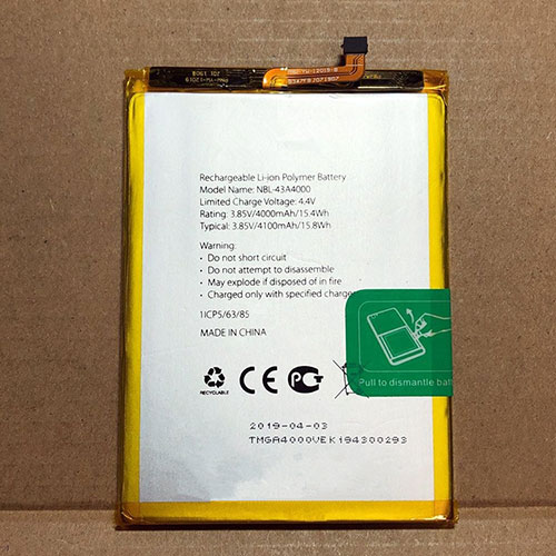 TP-LINK NBL-43A4000 3.85V/4.4V 4000mAh/15.4Wh Replacement Battery