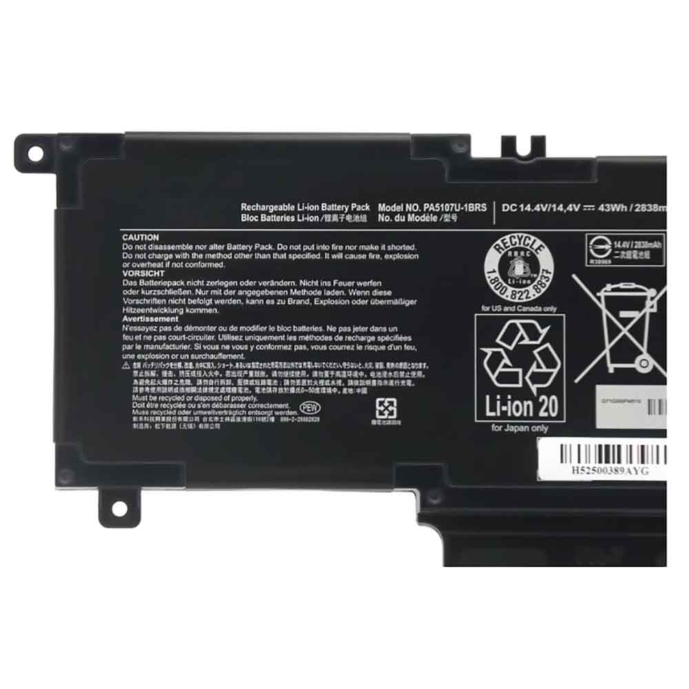 Baterie do Laptopów Toshiba Toshiba Satellite L55-A5284 L55-A5284NR L55-A5299 PA5107U-1BRS