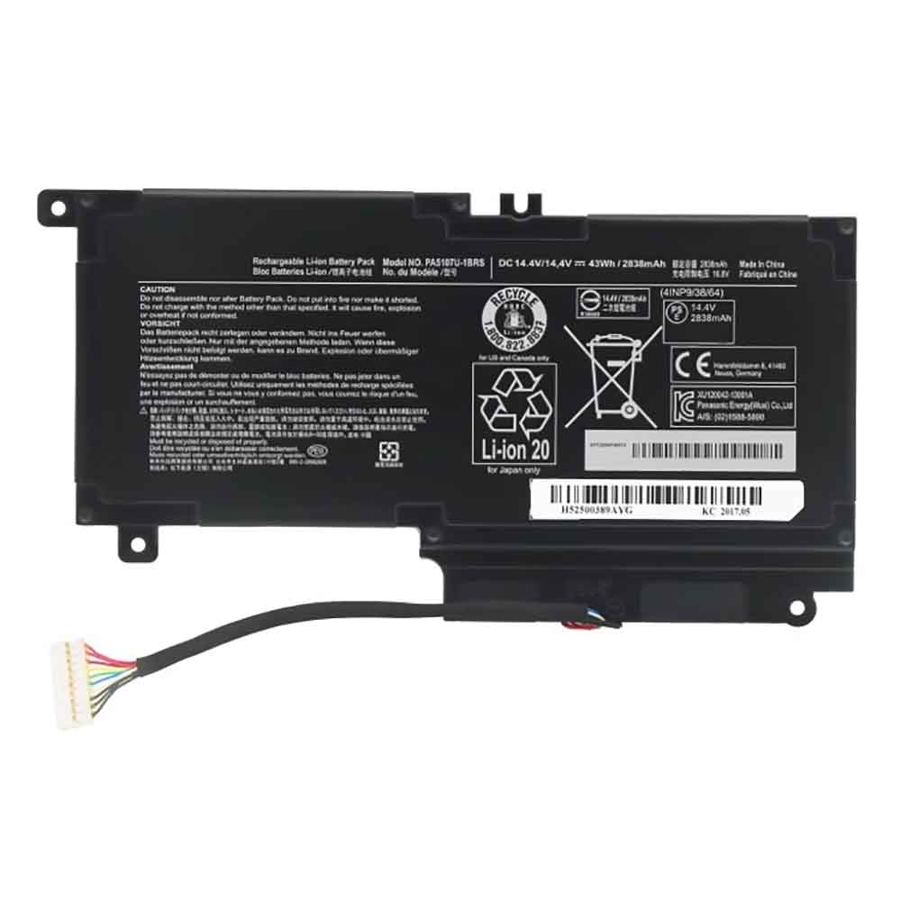 Battery for Toshiba Satellite L55-A5284 L55-A5284NR L55-A5299 PA5107U-1BRS