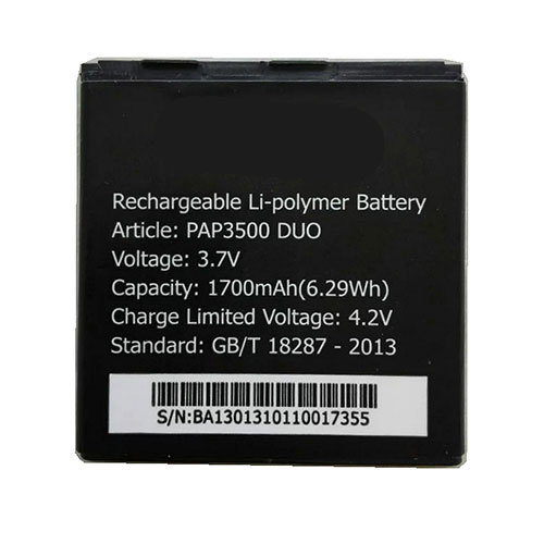 1700mAh/6.29WH PAP3500DUO Battery