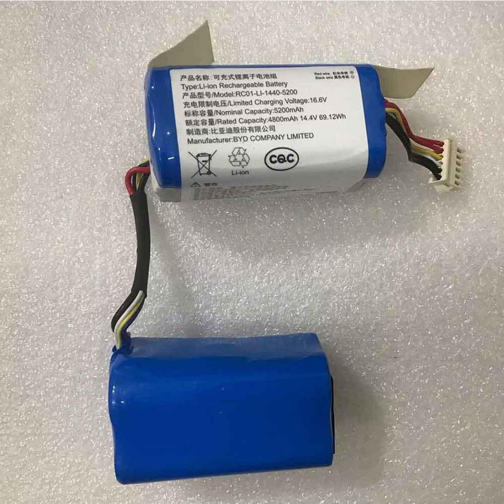 Baterie do odkurzaczy Ecovacs RC01-LI-1440-5200