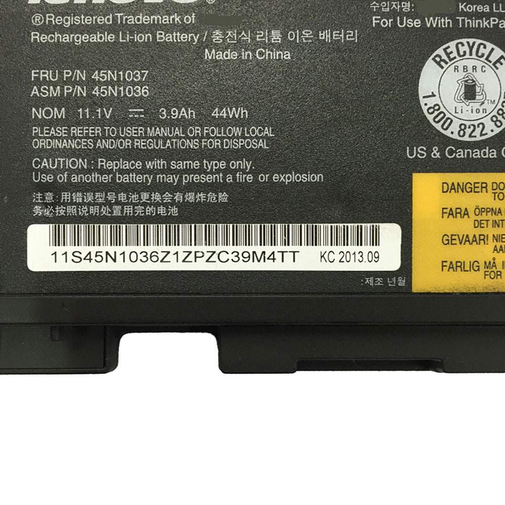 Baterie do Laptopów Lenovo 45N1036