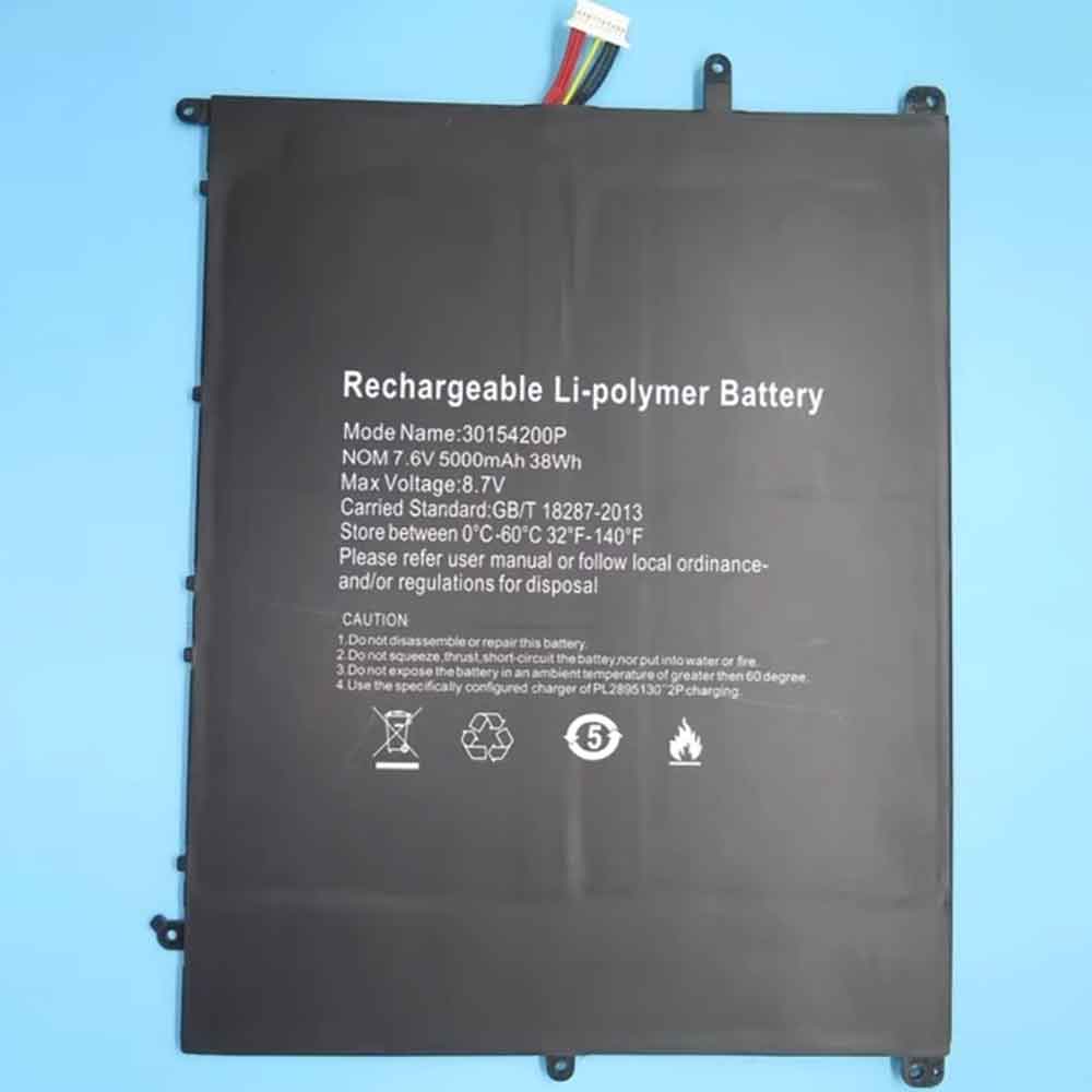 Teclast 30154200P 7.6V 5000mAh Replacement Battery