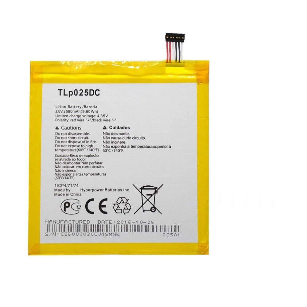 TLP025DC for Alcatel One Touch Pixi 4 8050D 9001D