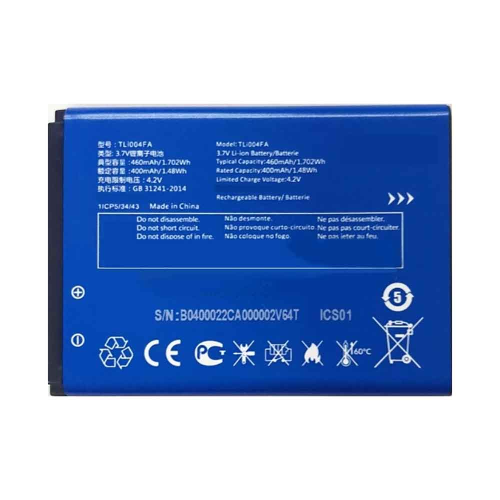 Battery for Alcatel OneTouch 1035D 1046D 1013X, TLi004FA