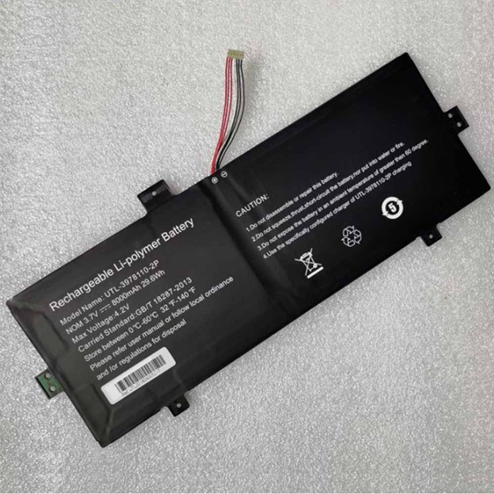 Haier UTL-3978110-2P 3.7V 8000mAh/29.6WH Replacement Battery