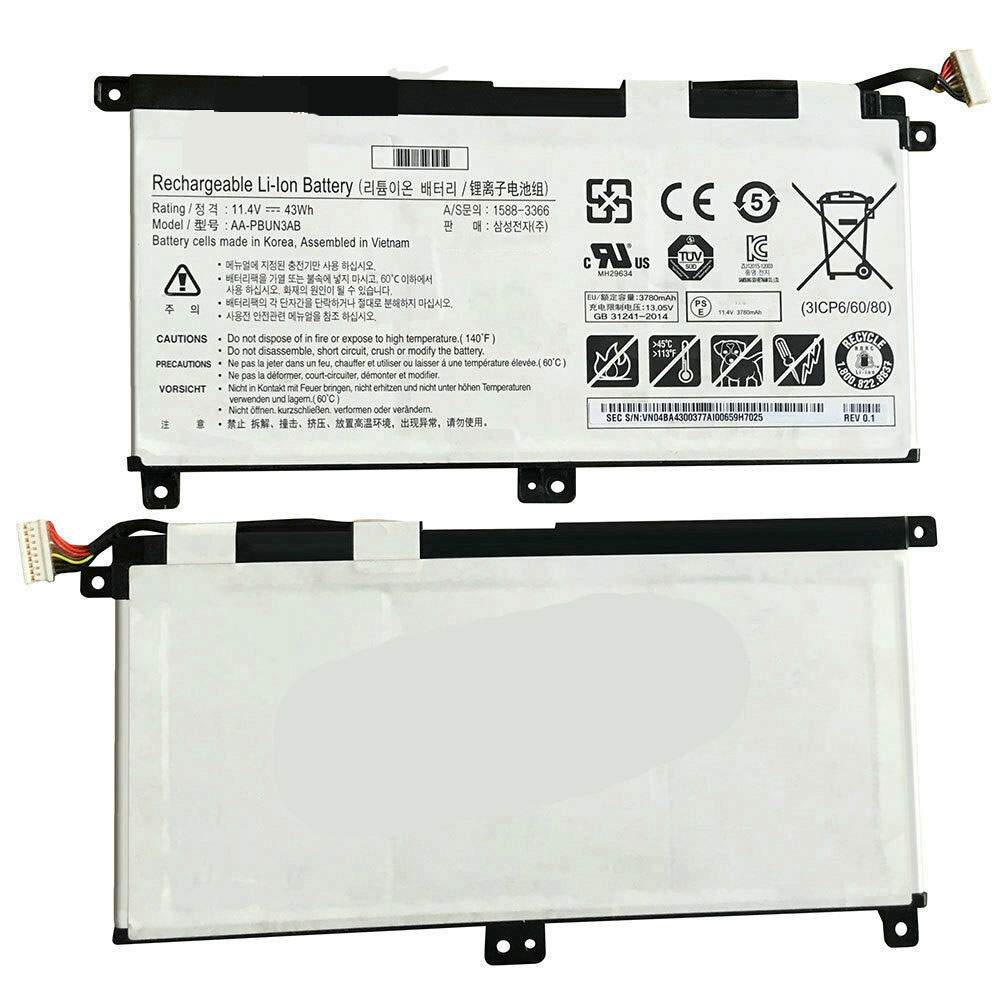 AA-PBUN3AB for Samsung NP530E5M-X02US NP530E5M Series Tablet