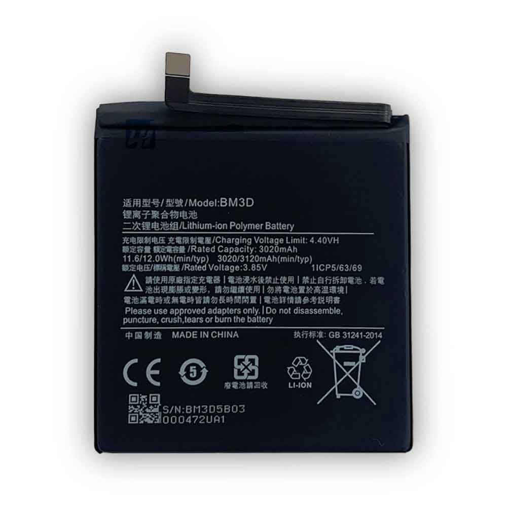 Baterie do smartfonów i telefonów Xiaomi BM3D