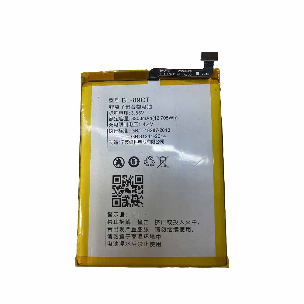 KOOBEE BL-89CT 3.85V 4.4V 3300mAh 12.705WH Replacement Battery
