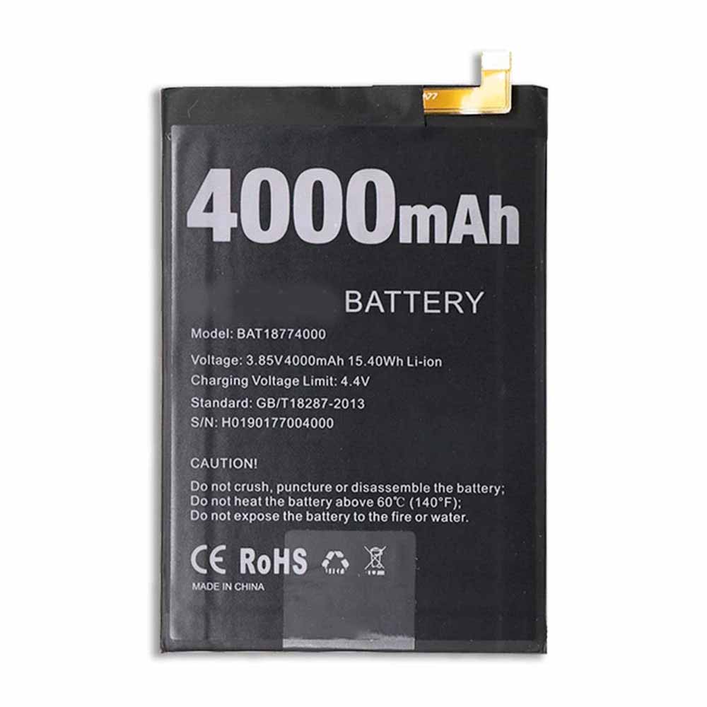 4000mAh 15.40WH BAT18774000 Battery