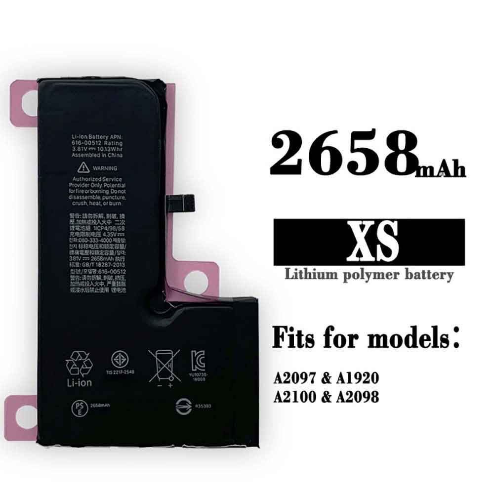 616-00512 for Apple iPhone XS A1920 A2097 A2098 A2100