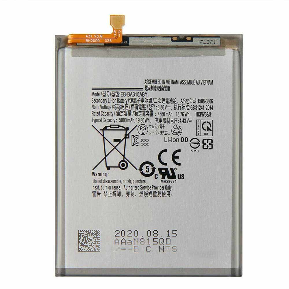 4860mAh/18.76WH EB-BA315ABY Battery