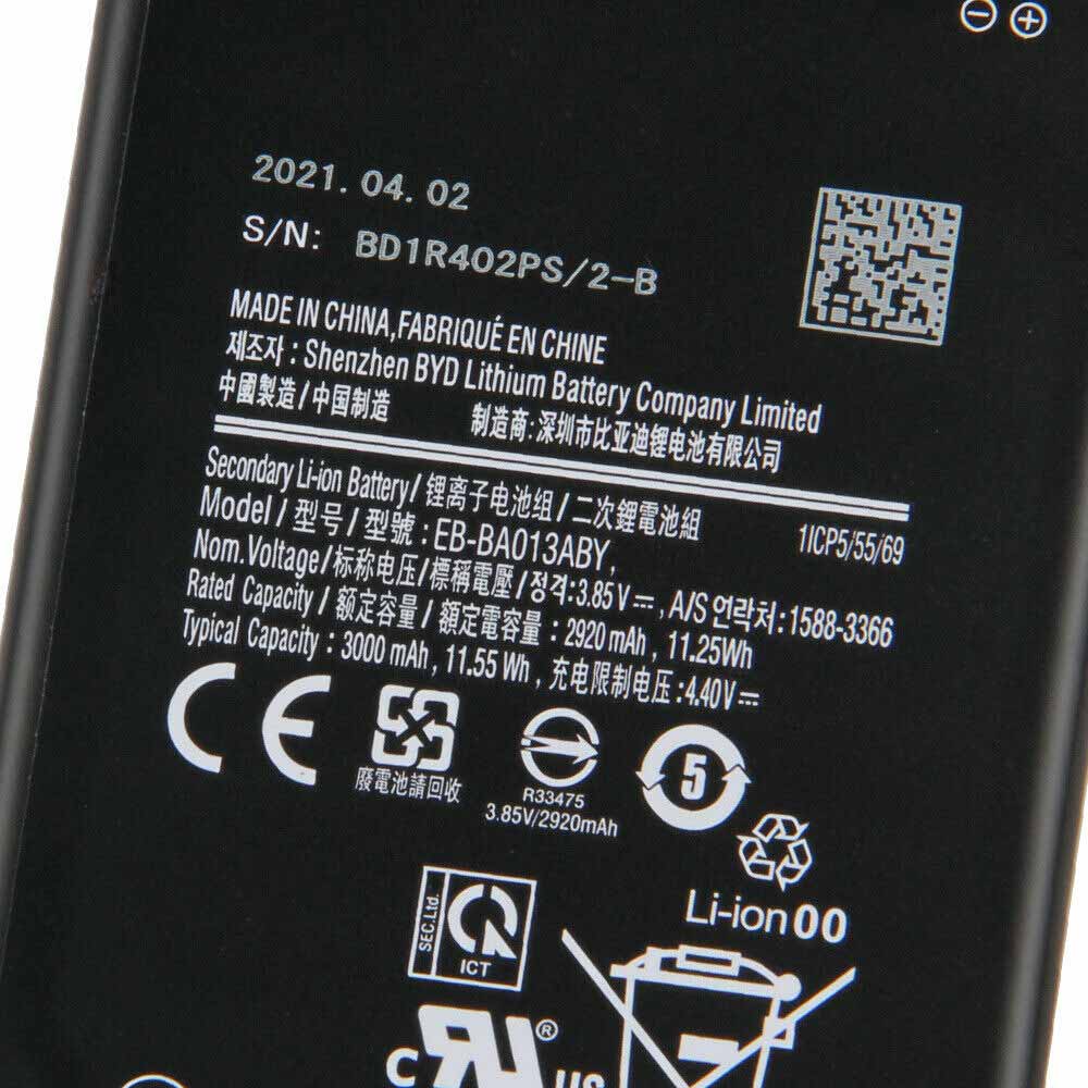 Baterie do smartfonów i telefonów Samsung EB-BA013ABY