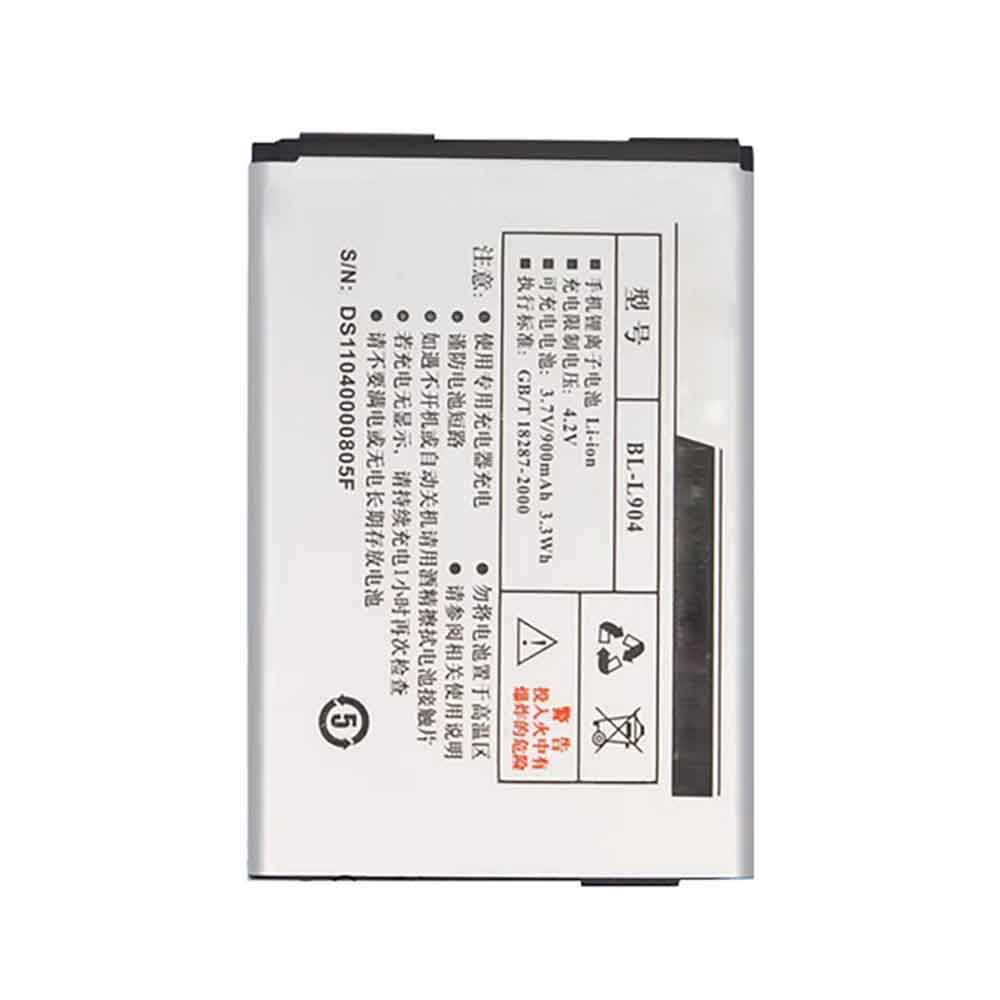 BL-L904 for Gionee A1 N98 V500 L35 L904